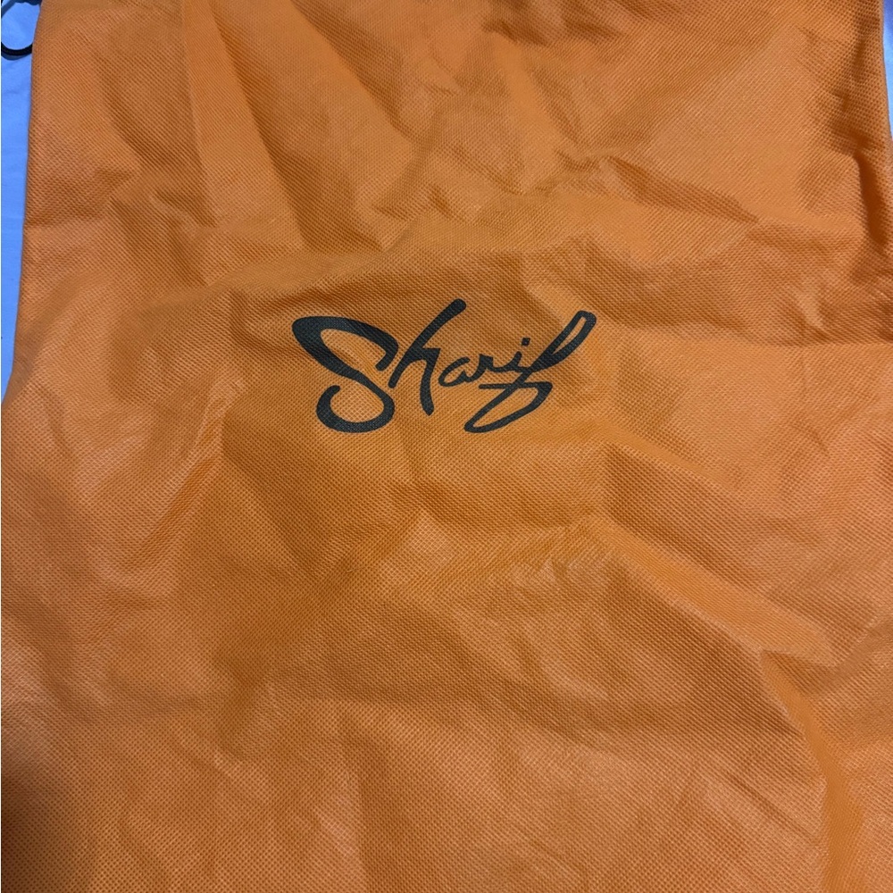 Sharif Vibrant Orange dust bag only